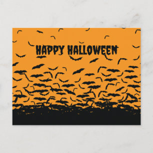 Carte postale chauves-souris