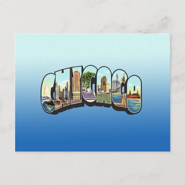 Carte Postale Chcago (Devant)