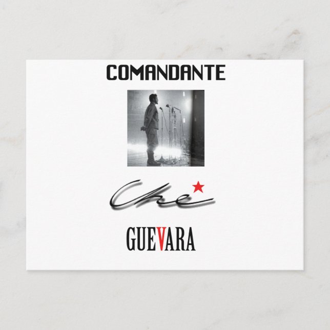Carte Postale Che Guevara (Devant)