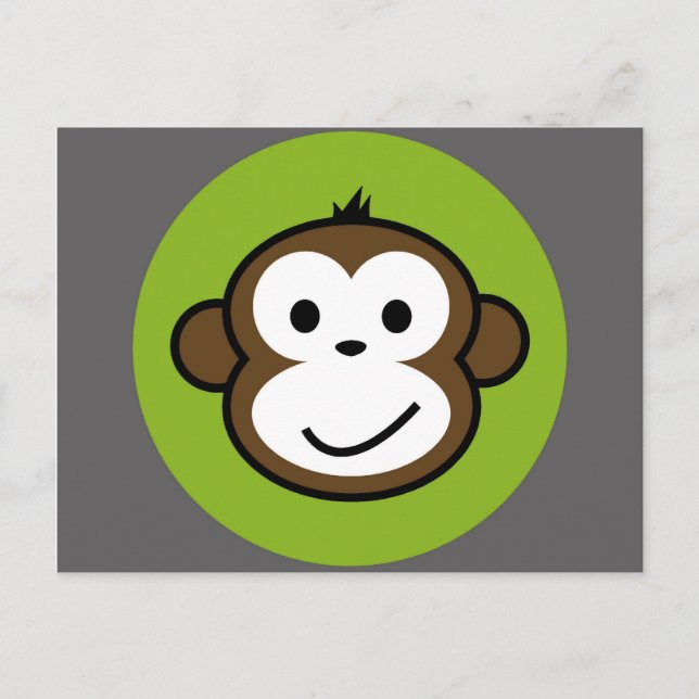 Carte Postale Cheeky Monkey (Devant)