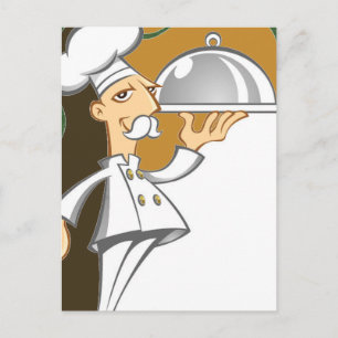 Carte Postale Chef