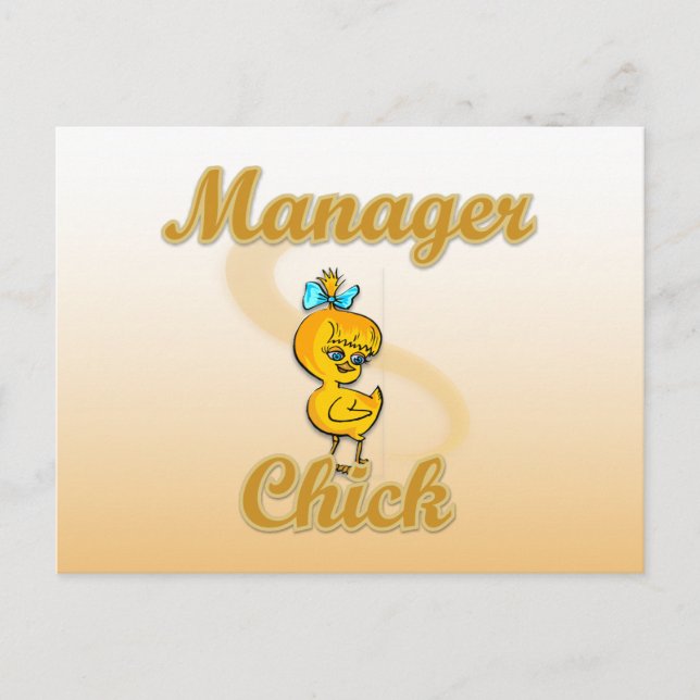 Carte Postale Chef Chick (Devant)