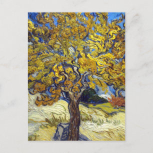 Carte Postale Chef-d'œuvre d'art du mûrier de Van Gogh