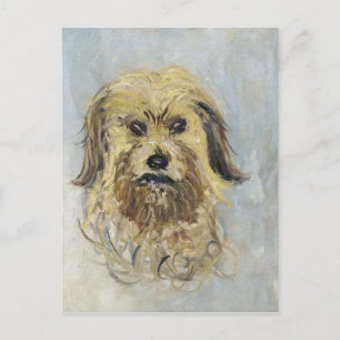 Carte Postale Chef du chien par Claude Monet