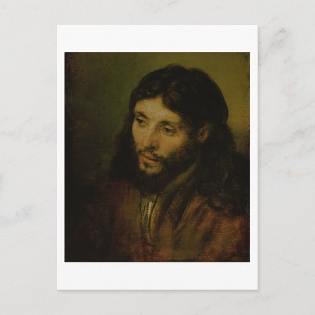 Carte Postale Chef du Christ, c.1648 (huile sur toile) (Devant)