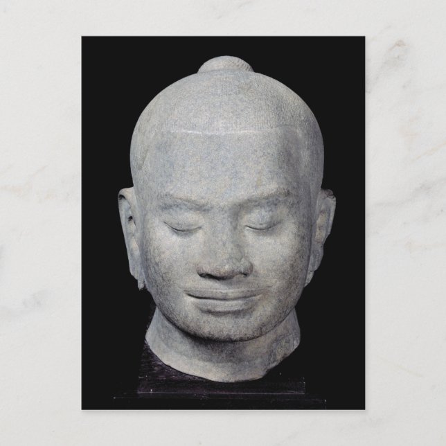 Carte Postale Chef du roi Jayavarman VII Bayon Style (Devant)