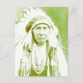 Carte Postale Chef Joseph Native American Leader