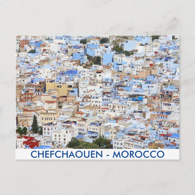 Carte Postale Chefchaouen, Maroc (Devant)