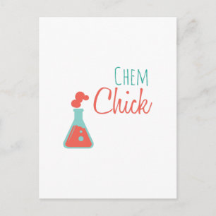 Carte Postale Chem Chick