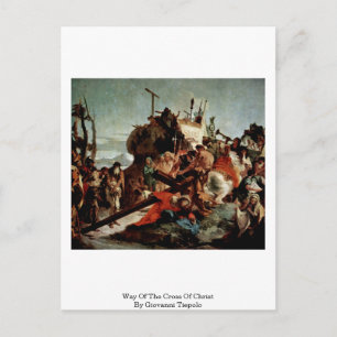 Carte Postale Chemin De Croix Du Christ Par Giovanni Tiepolo