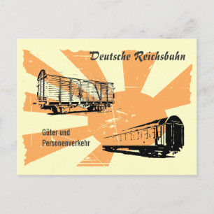 Carte Postale Chemin de fer DDR