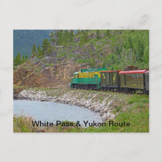Carte Postale Chemin de fer Pittoresque White Pass & Yukon