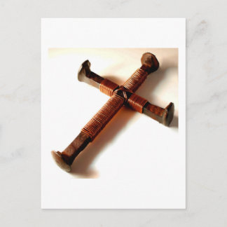 Carte Postale Chemin de fer Spikes Cross