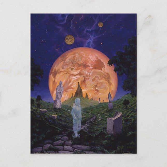 Carte Postale Chemin de rêve (Devant)