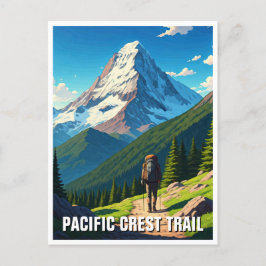 Carte Postale Chemin Pacific Crest