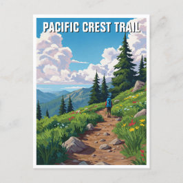Carte Postale Chemin Pacific Crest