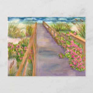 Carte Postale Chemin vers la mer