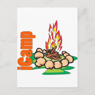 Carte Postale Chemise iCamp Camping