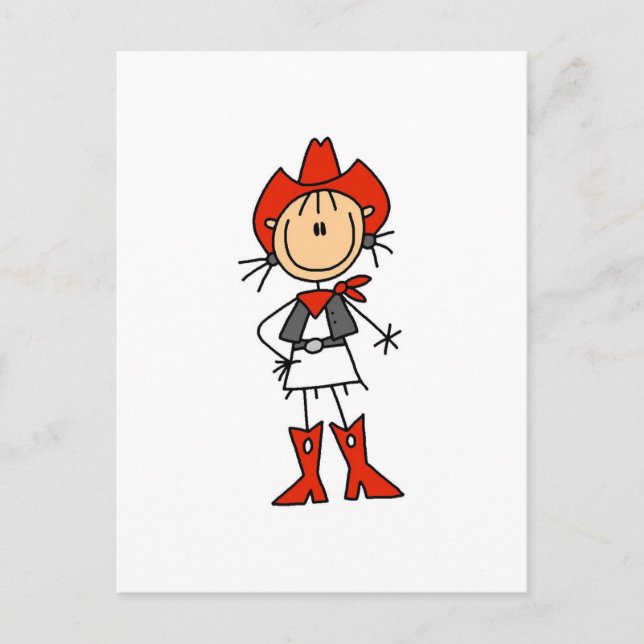 Carte Postale Chemises et cadeaux Casquettes rouges (Devant)