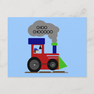 Carte Postale Chemises et cadeaux Choo Choo Train