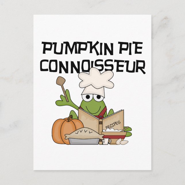 Carte Postale Chemises et cadeaux citrouilles de connaisseur à t (Devant)