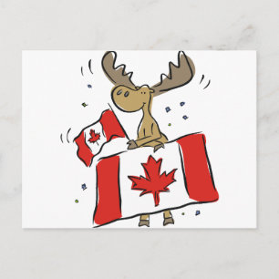 Carte Postale Chemises et cadeaux d'orignaux 86