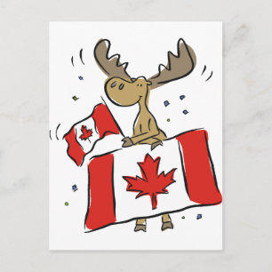 Carte Postale Chemises et cadeaux d'orignaux 86