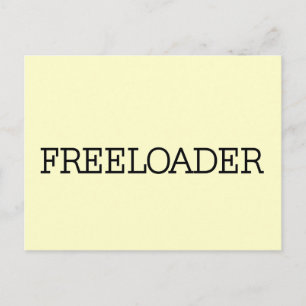 Carte Postale Chemises et cadeaux Freeloader