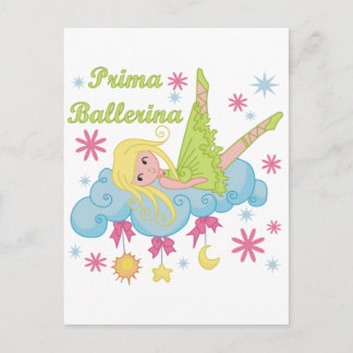 Carte Postale Chemises et cadeaux Prima Ballerina