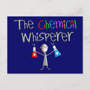 Carte Postale Chemistes T-shirts et cadeaux Humours