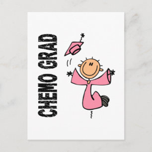 Carte Postale CHEMO rose GRAD 1 (Cancer du sein)