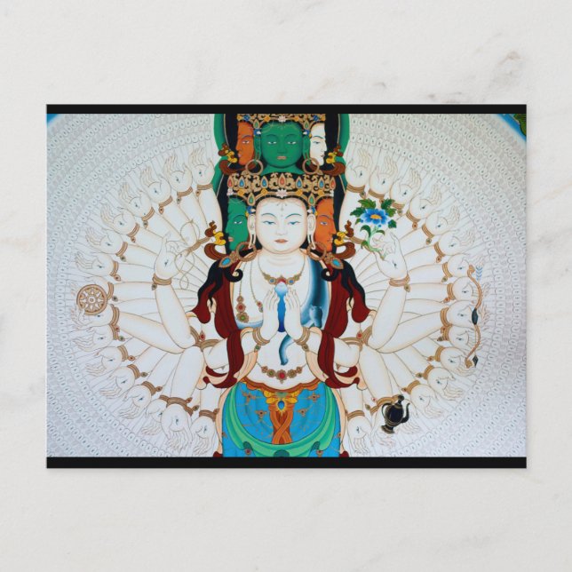 Carte Postale Chenrezig (Devant)