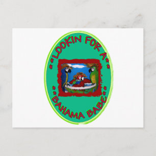 CARTE POSTALE CHERCHE UNE BAHAMA BABE