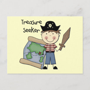 Carte Postale Chercheur de trésors - T-shirts et cadeaux pour ga