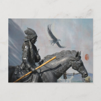 Carte Postale Cherokee & Aigle