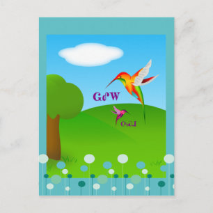 Carte postale Cherokee Hummingbird