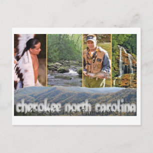 Carte Postale Cherokee NC PostCard