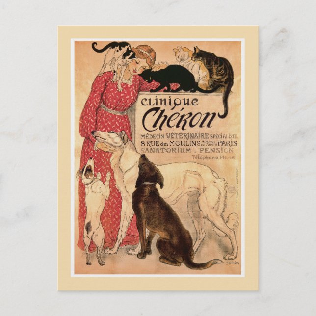 Carte postale Cheron Clinique (Devant)