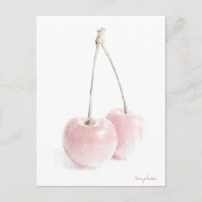 Carte postale Cherry (Devant)