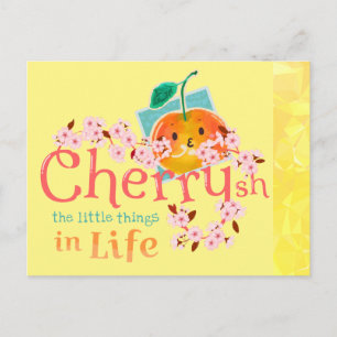 Carte Postale Cherrysh the Little Things in Life - Punny Garden