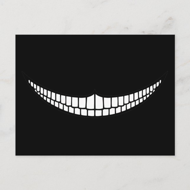 Carte Postale Cheshire Grin (Devant)