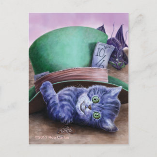 Carte postale Cheshire Kitten