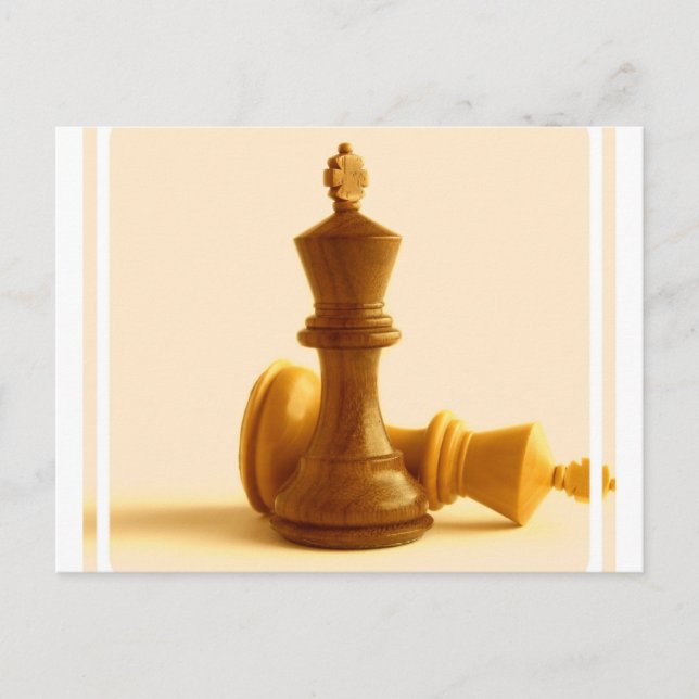Carte Postale Chess Checkmate (Devant)