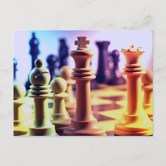 Carte Postale Chess Game (Devant)