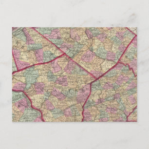 Carte Postale Chester, Dauphin, Berks, Liban