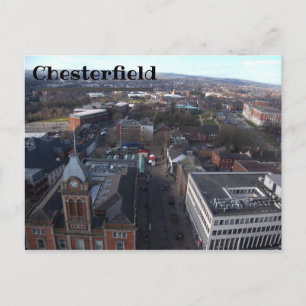 Carte postale Chesterfield Skyline