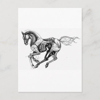 Carte Postale Cheval de fer