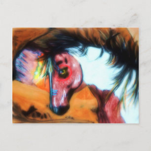 Carte Postale Cheval de guerre 2