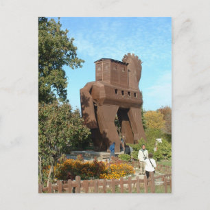 Carte Postale Cheval de Troyan