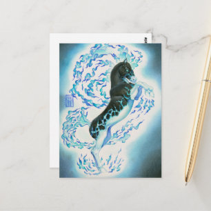 Carte Postale Cheval Fantôme